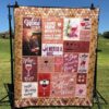 Time To Wine Down Quilt Blanket Aa22  Quilt